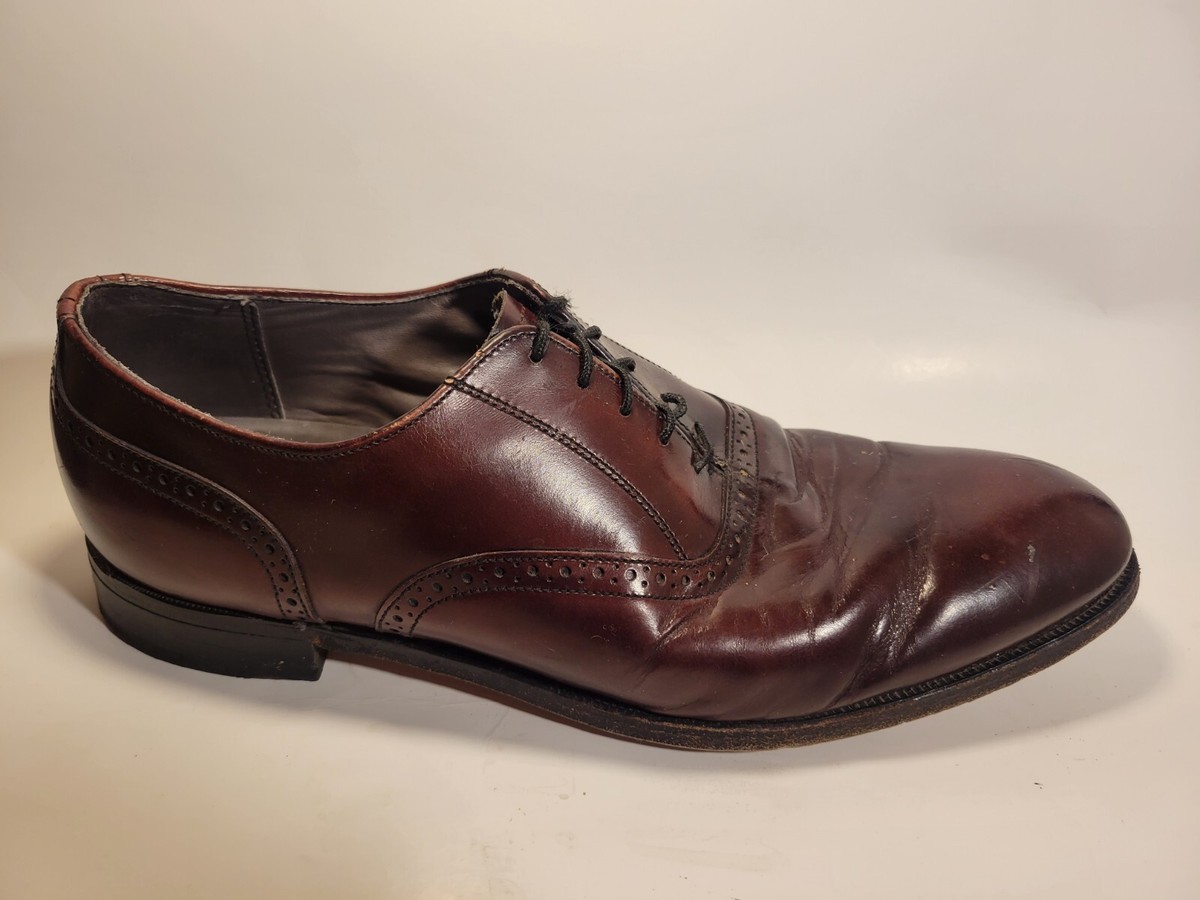 Dexter 740130 Leather Brown Mens 11 NARROW USA Brogue Smooth  display picture 1
