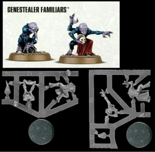 Warhammer 40K 2 Familiars Genestealer Cult Broodcoven Cults
