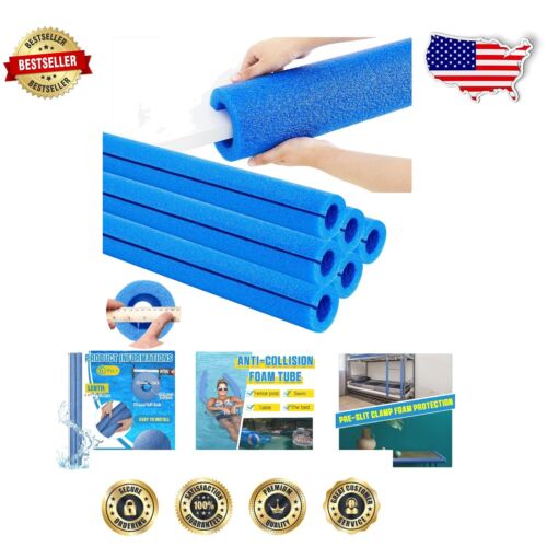 Versatile 40 Inch Foam Noodles - 6 Pack for Swimming and Craft Projects