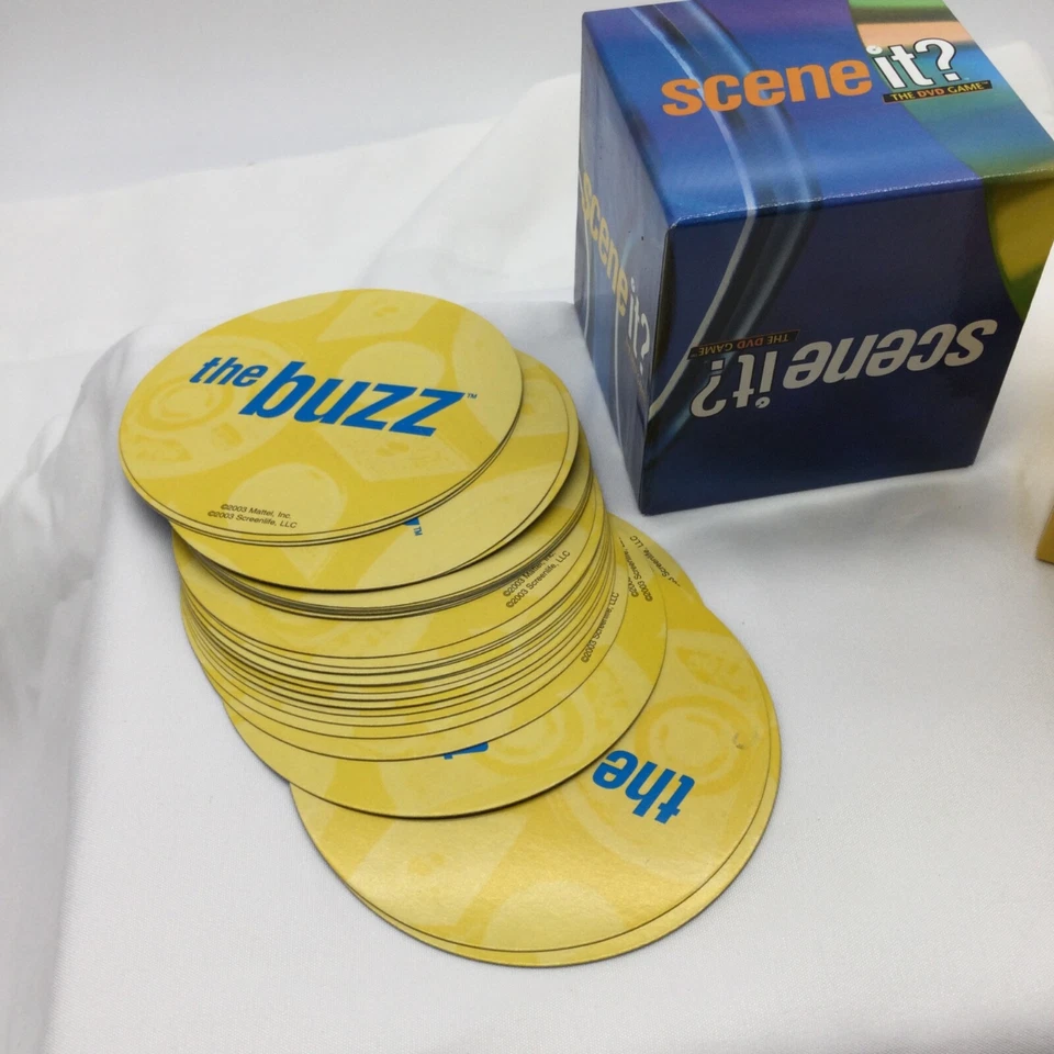 Scene It 2003 DVD Game Replacement Trivia Cards & Buzz Cards - Image 2 of 4
