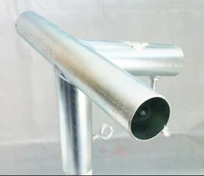 4 Way Top Peak Center Down Angle Slope Lean To Canopy Fitting FW4iSL 1 5/8" pipe