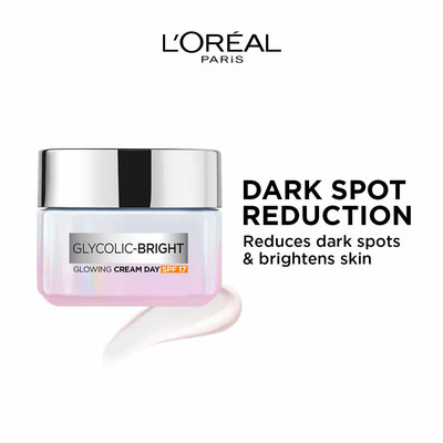 L'Oreal Paris Glycolic Bright Day Cream With SPF17 Glycolic Acid & Niacinamide