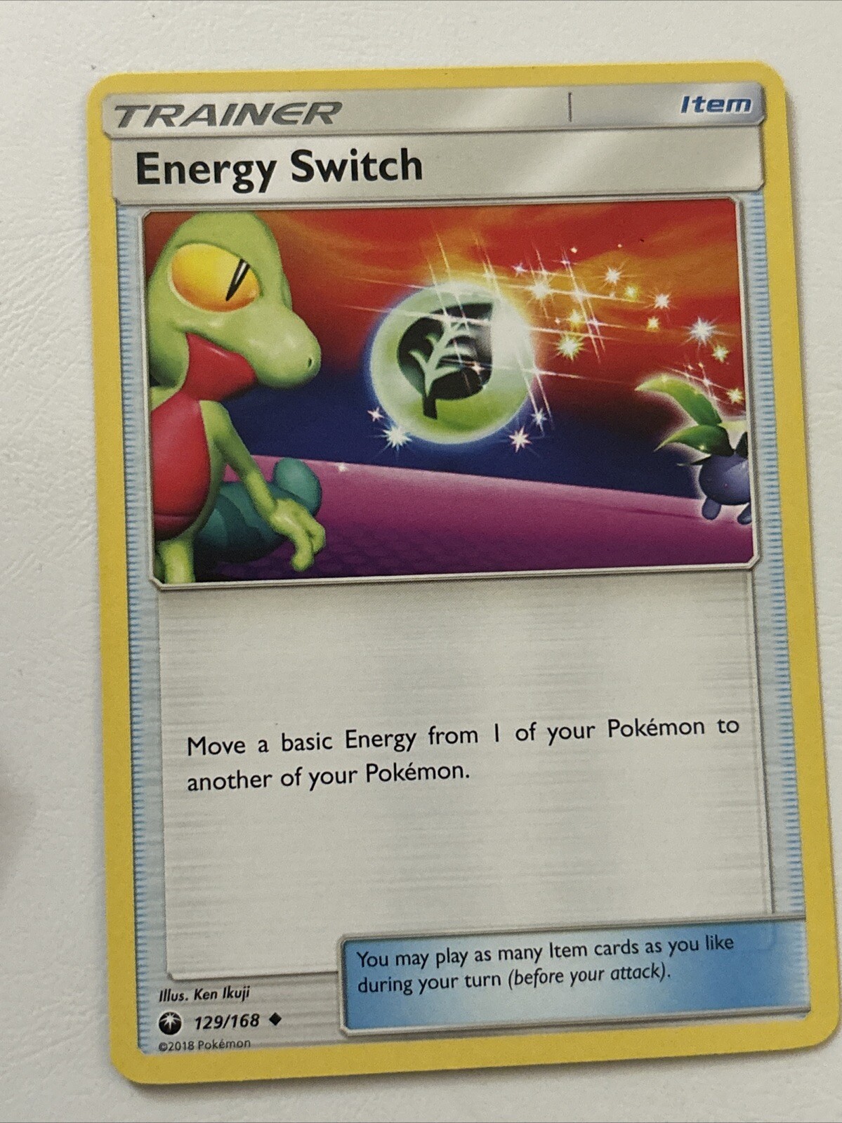 Energy Switch 129/168 Uncommon - Celestial Storm SM7 Pokemon Card