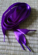 Lacets soie satin 140 cm pour bottines Dr Martens Doc Martens 