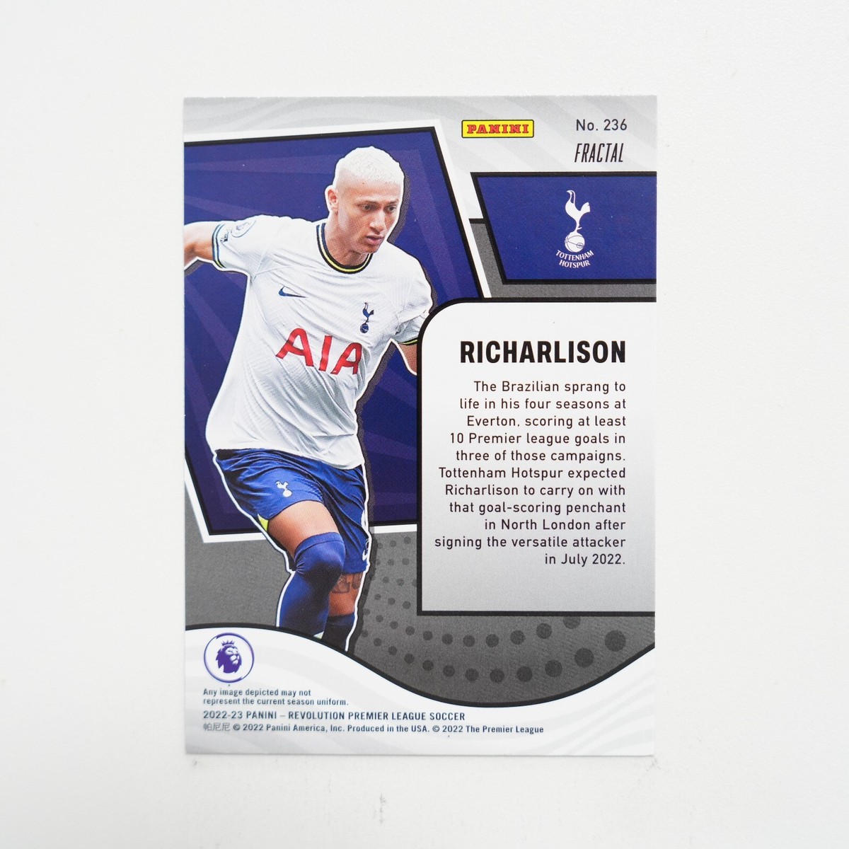 2022-23 EPL Revolution RICHARLISON #236 Fractal Silver