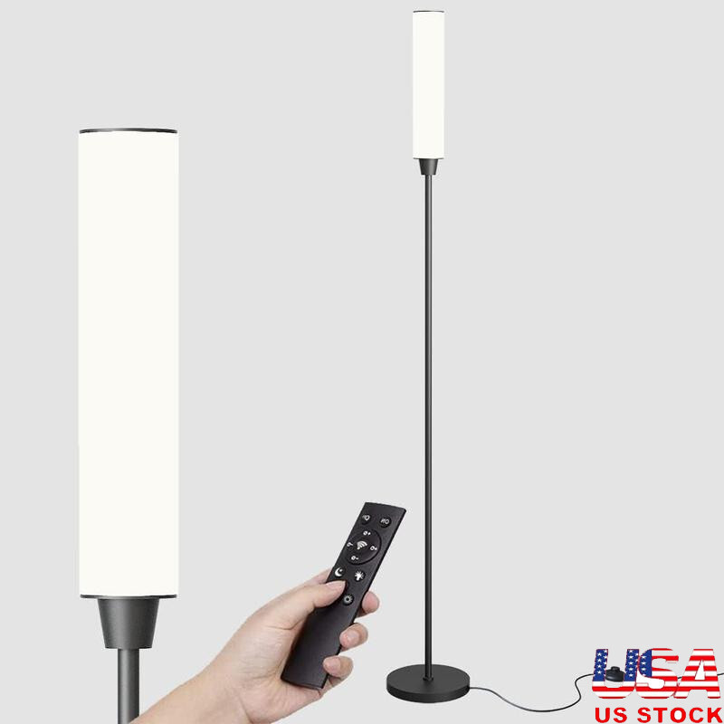 Floor Lamp W/ Remote Control Bright Adjustable LED Lighting Living Room & Office
