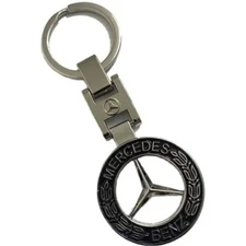 Porte Clé Luxe en Métal Logo Mercedes Benz Accessoire De Voiture qualité Prémium