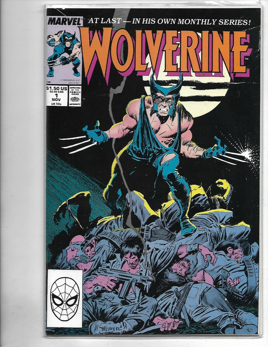 Wolverine #1, 1988, 9.8, NEAR MINT/MINT, Stan Lee classic, 1st