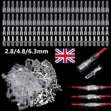 900/150PCS 2.8/4.8/6.3mm Male Female Crimp Terminals Spade Wire Connectors Kit