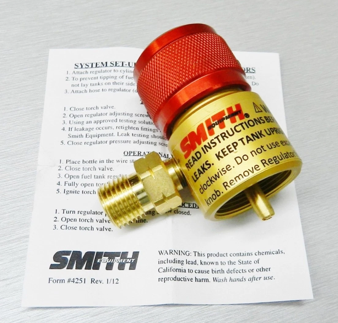 The little torch with cheap regulators for disposable tanks