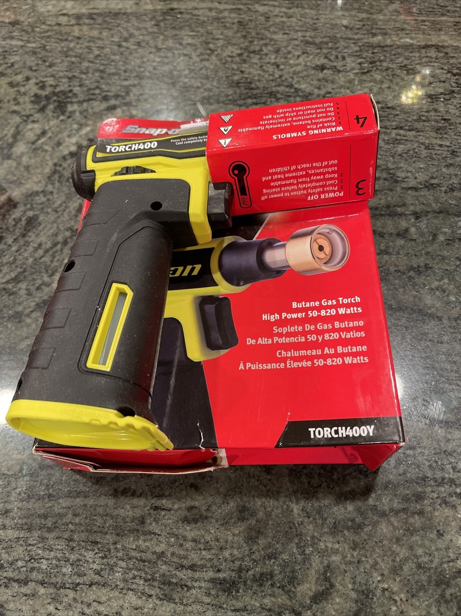 Snap-On torch400y butane gas torch In hi viz yellow | eBay