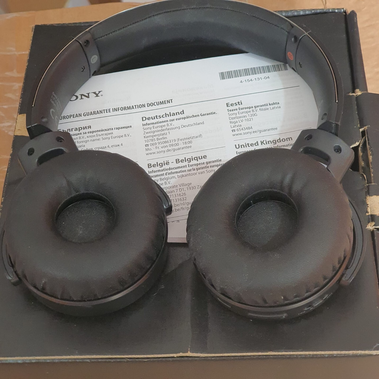 Sony+MDRXB650BT+OnEar+Wireless+Headphones++Black for sale online eBay