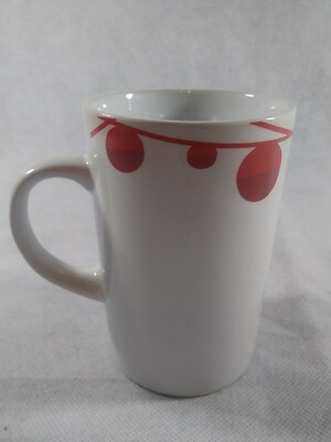 Starbucks Coffee Mug 2012 Red & White Christmas Holiday 10.8 oz | eBay