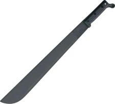 Ontario Military Jungle Machete 18" Carbon Steel Blade Black Polymer Handle