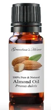 Almond (Sweet) Oil - 5 mL - 100% Pure and Natural - Free Shipping - US Seller