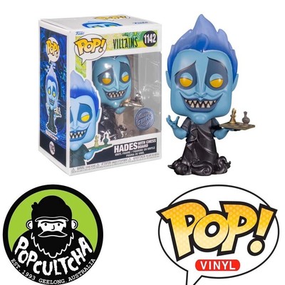 Hercules - Hades with Chess Board Pop! Vinyl Figure ''New''