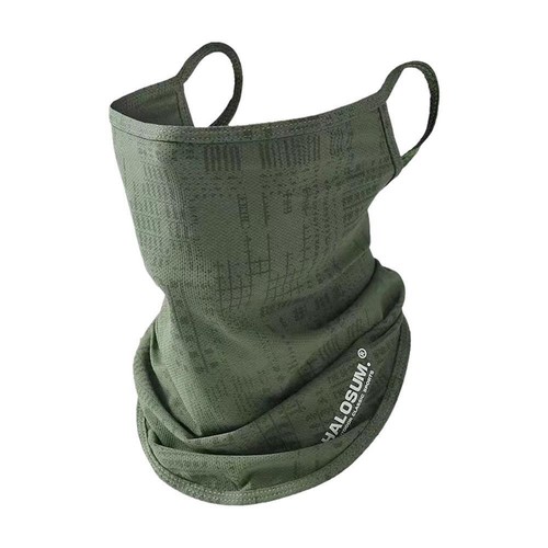 Ice Silk Cycling Bandana Mesh Face Cover Half Mask Hang-Ear Ice Silk Neck S O2R2 - Picture 17 of 27