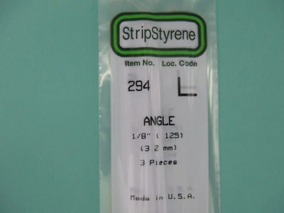 (5,80 €/m) L-Profil 3,2 x 3,2 x 350 mm , Evergreen 294