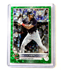 2022 Topps Update #US275- OSCAR MERCADO Green Foil SP #'35/499 Jersey Number 1/1