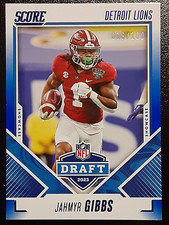 2023 Panini Score Football NFL Draft RC Showcase /100 #13 - Jahmyr Gibbs