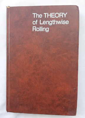 The Theory of Lengthwise Rolling by A. I. Tselikov &Others, Mir ...