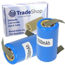 Akku Einzelzellen Sub-C NIMH 2500mAh 1.2V | i...
