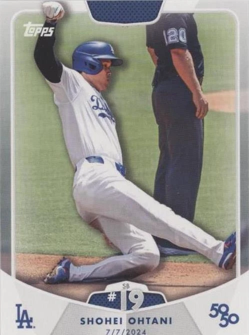 topps 大谷翔平 ohtani shohei 50/50 sp 56SB 2024 Topps 50/50: Shohei Ohtani - Shohei Ohtani #56 for sale | eBay