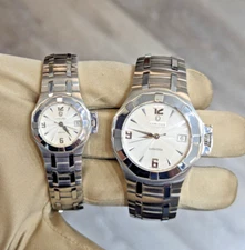Concord Saratoga Quartz Men And Ladies Perfectly Matching Watch Set