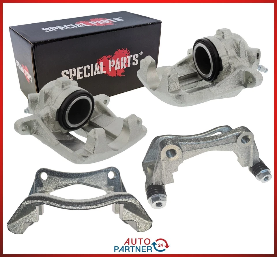 Bremssattel + Sattelhalter Satz vorne für BMW 3 E30 Bremssystem Girling / Lucas - Bild 1 von 4