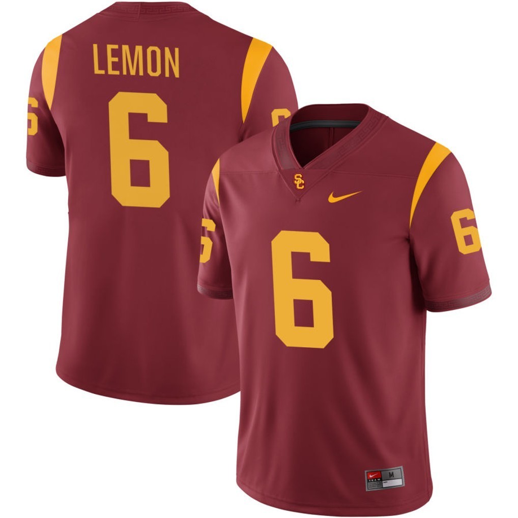 Nike Makai Lemon USC Trojans #6 Football Jersey NWOT $140 - Men's