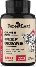 ForestLeaf Beef Organ Supplement - Grass Fed & Pasture Raised 07/28