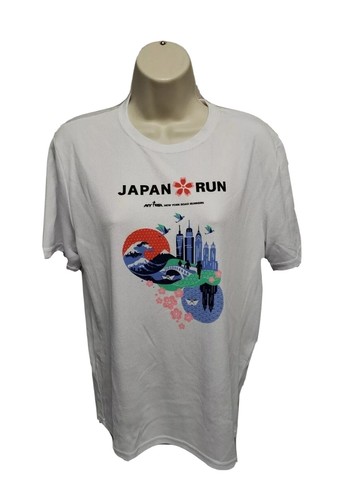 NYRR New York Road Runners Japan Run Womens Medium White Jersey