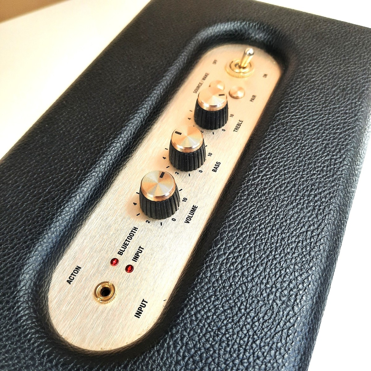 Marshall 初代ACTON Vintage Marshall Amplification Acton Bluetooth Speaker Black 2016