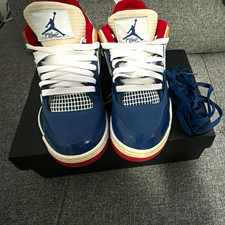 Jordan Air Jordan 4 Retro (GS) Sneaker French Blue/White Gym Red 7 DR6952-400