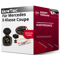 E-Satz 7Polig Universell für Mercedes E-Klasse Coupe 01.2009-02.2017 Neu
