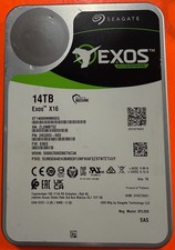 Seagate Exos X16 (7200RPM, 3.5", SAS-3, 256MB Cache) 14TB Internal Enterprise...