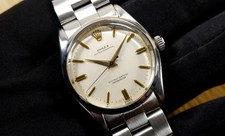 ROLEX 34 mm Oyster Perpetual Ref. 6564 Automatic 1961 ETUI Automatik Tritium