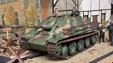Heng Long 1:16 RC Panzer Jagdpanther tarn BB+IR, Sound, Rauch, RTR