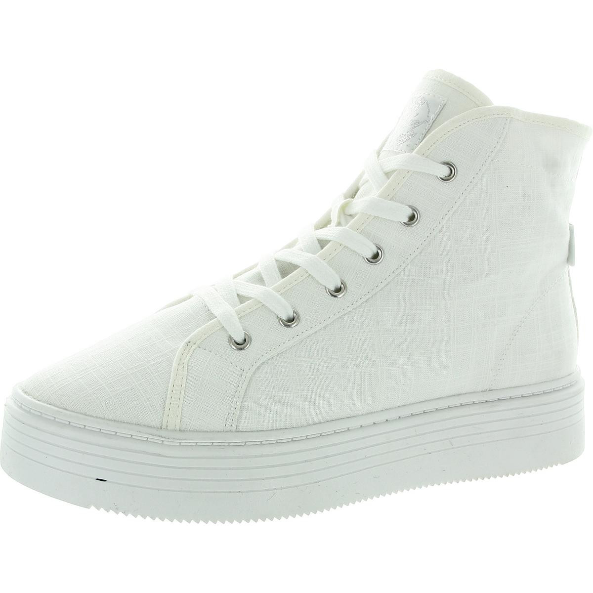 Женские кроссовки Roxy Sheilahh белого цвета с высоким берцем, размер 8,5 (B,M) BHFO 7671