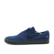 Nike Herren Stefan Janoski Sneaker Blau Canvas Low-Top SB Skateschuhe EU 46