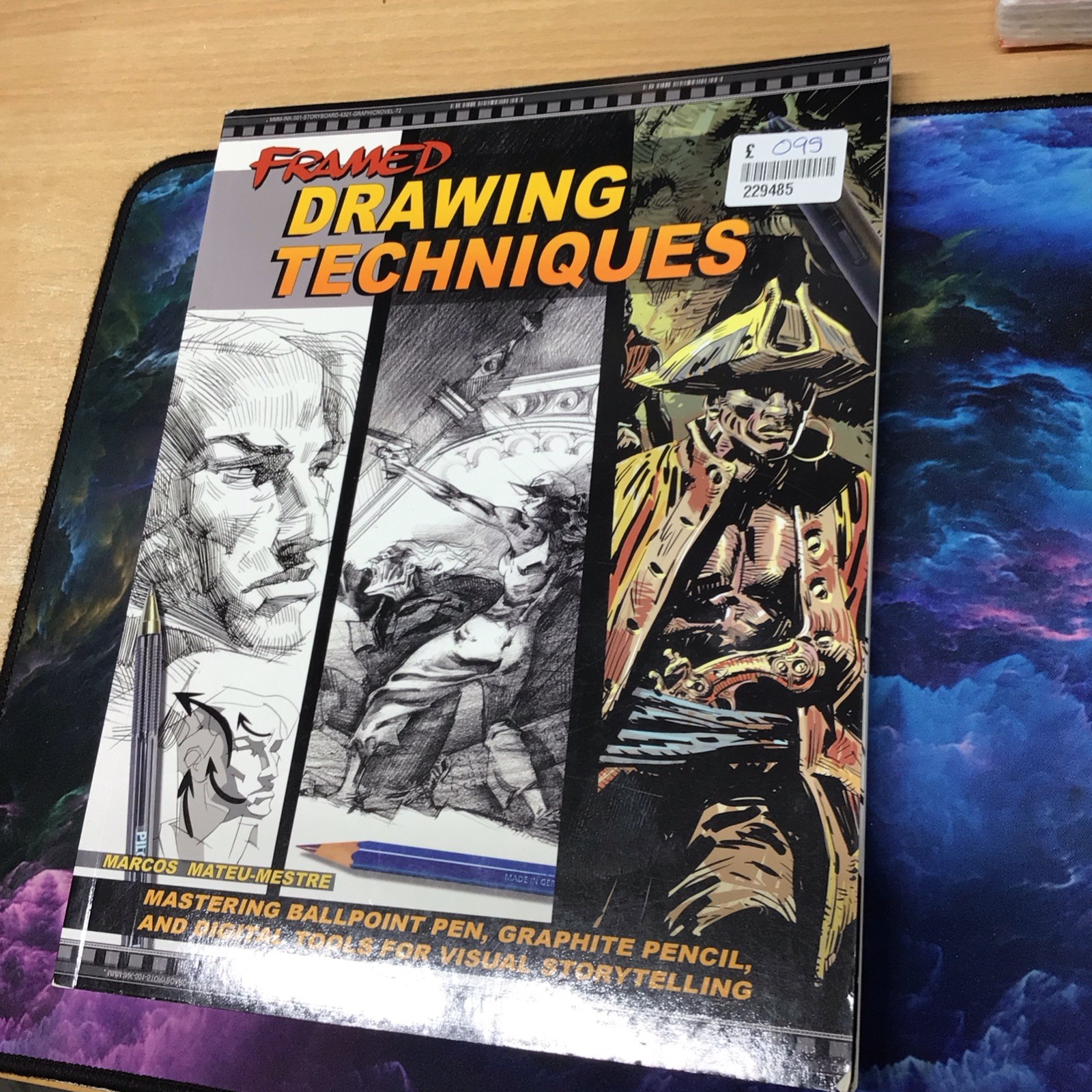 Framed Drawing Techniques by Marcos Mateu-Mestre - 9781624650406