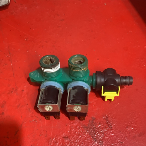 OEM Whirlpool Water Inlet Valve and Bi-Metal Thermistor WP8578341 - Picture 5 of 5