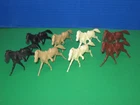 Vintage Marx Rin US Cavalry 54mm Horses