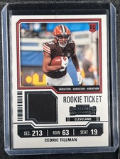 Tillman, Cedric - 2023 Contenders - Swatch 