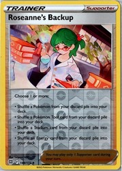 Roseanne's Backup 148/172 Uncommon Reverse Holo Brilliant Stars