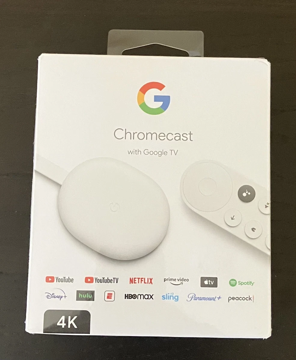 Google Chromecast with Google TV White 2160p Google Assistant