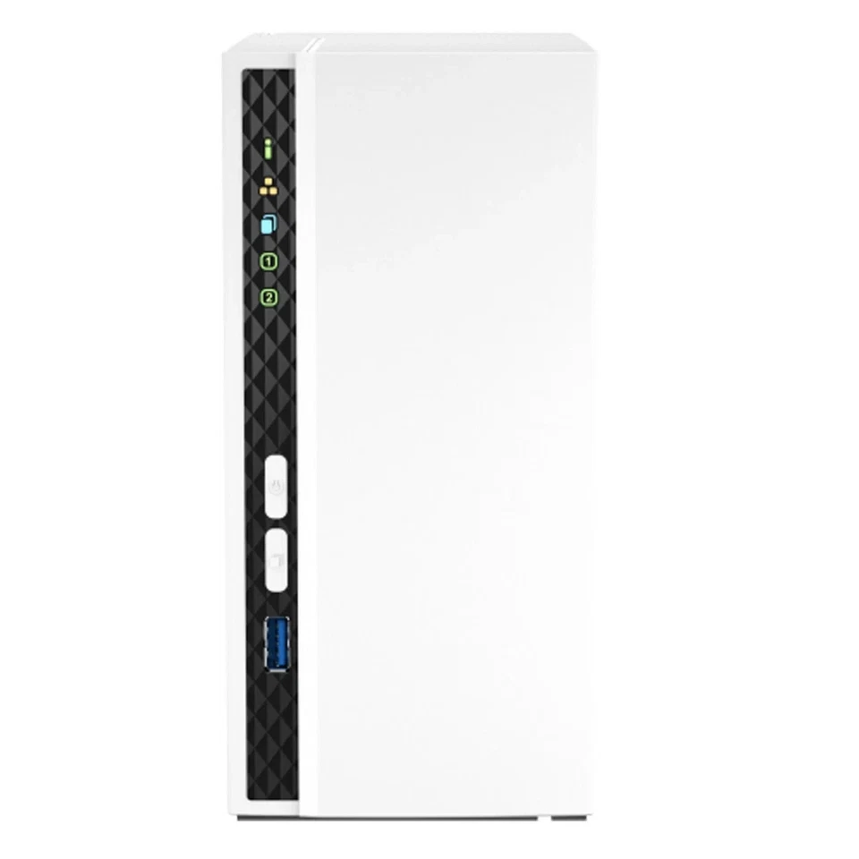 QNAP TS 233 US 2 Bay Affordable Desktop NAS with ARM Cortex A55 Quad core Proces - Image 2 of 4