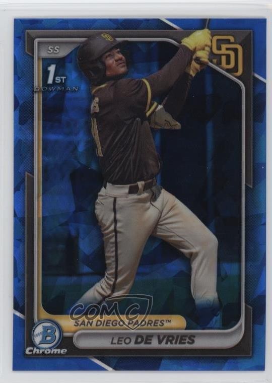 2024 Bowman Chrome Sapphire Edition Prospects Leo De Vries #BCP-179 v9t