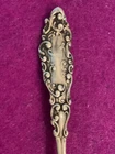 Gorham Luxembourg Pattern  2.75" Sterling Silver Salt Spoon No Monogram