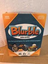 Blurble Deluxe by Bernard Games. "Fast Paced Game For Quick-witted